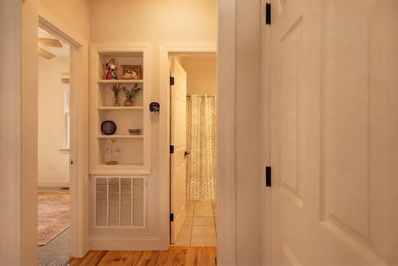 The hallway at 612 Christian Creek Road